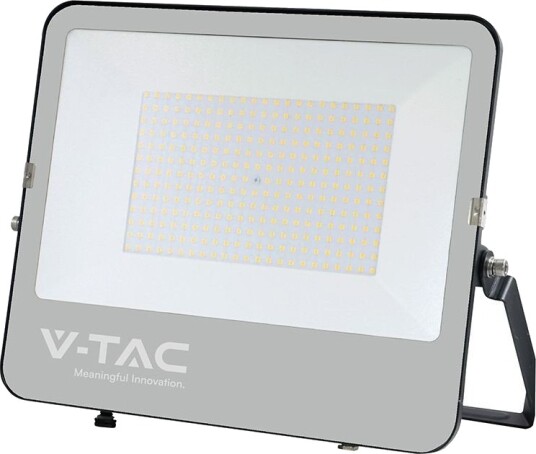 V Tac 200W LED lyskaster 185lm/W arbeidslampe utendørs Dimbar : Ikke dimbar Farge på huset : Svart Kulør : Kald