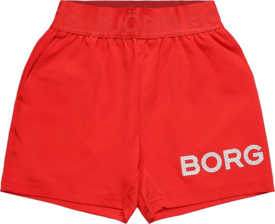Björn Borg Borg Shorts FLAME SCARLET 146 152