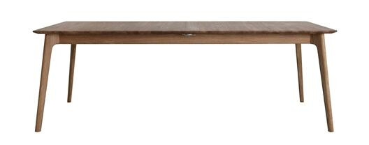 Ro Collection Salon Uttrekkbart Bord 100x220 320 cm Røkt Eik