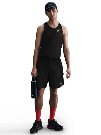 Nike Challenger Breathe Dri Fit 7" 2 in 1 Running Shorts Sort XXL