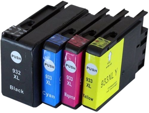932XL/933XL blekkpatron MultiPack Bk/C/M/Y for HP