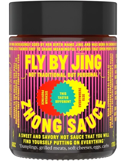 Fly By Jing Sweet & Spicy Zhong PREMIUM Søt Fyldig og Syrlig Chilisaus 170 gram Kina Fly By Jing Sweet & Spicy Zhong PREMIUM Søt Fyldig og Syrlig Chilisaus 170 gram Kina