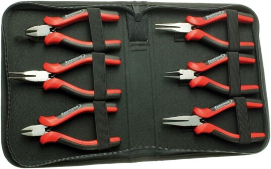 Format Elektroniktångsats 6 Delar I Etui Format Elektroniktångsats 6 Delar I Etui