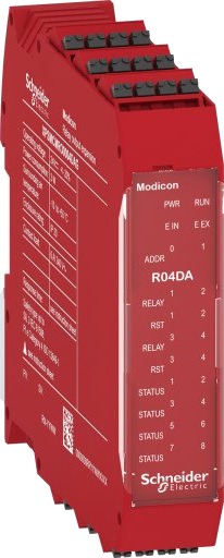 Schneider Electric Ekstern modul 4 sikkerhetsrelé Utgangsfjær Schneider Electric Ekstern modul 4 sikkerhetsrelé Utgangsfjær