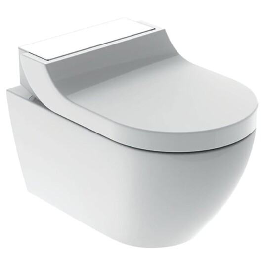 Geberit Aquaclean Tuma Comfort Vegghengt Toalett Hvit / Glass