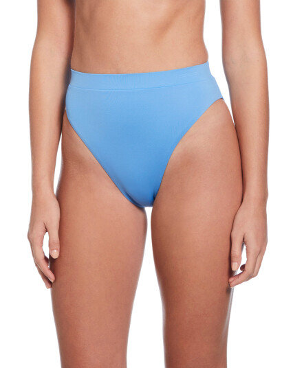 NIKE SWIM Nike Essential High Waist Bottom - Blue - XL NIKE SWIM Nike Essential High Waist Bottom - Blue - XL