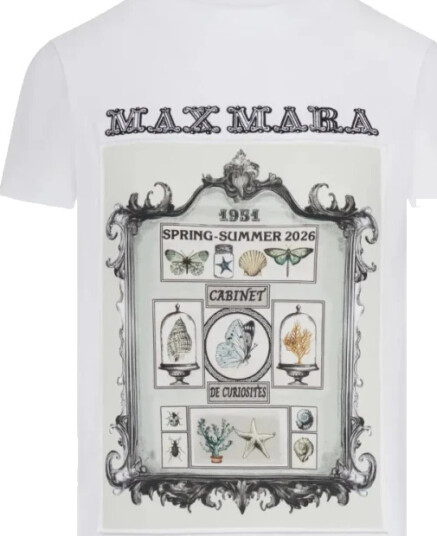 Max Mara Dame Topper Hvit M, Max Mara Dame Topper Hvit M,
