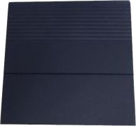 Tadeo Trading A4 Pappmappe, Laminert Tykkelse 12 Cm, Marineblå