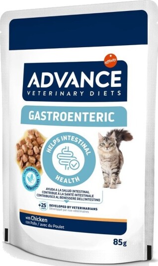 Affinity Advance Veterinary Diets våtfôr Veterinary Diets Cat Gastroenteric Sparepakke 24 x 85 g