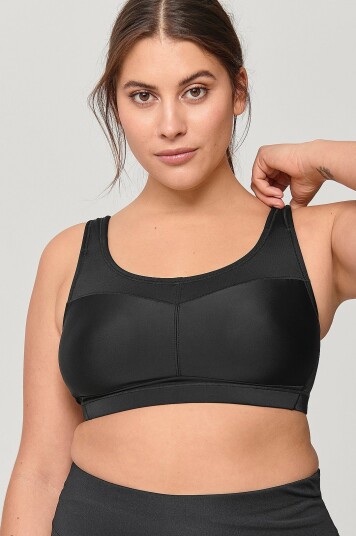 Ellos Plus Collection Sports BH Svart