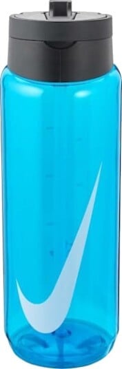 Nike TR Renew Recharge Straw Bottle   710ml Blue Fury/Black/White 710ml