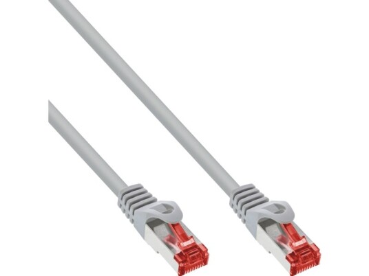 Inline 76122 0,25 M Cat6 S/Ftp S-Stp Rj-45 Rj-45 Grå
