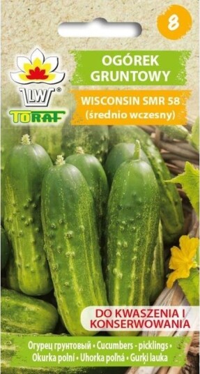 Toraf Warzywa Agurk Wisconsin Smr 58 Frø 5 G