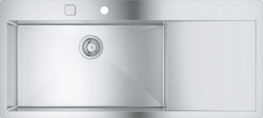 Grohe K1000 kjøkkenvask 116x52 cm rustfritt stål Grohe K1000 kjøkkenvask 116x52 cm rustfritt stål