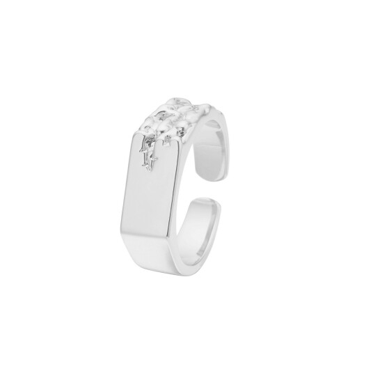 Tom Morris Ring Rustfritt Stål TM00040 - Herre - Stainless Steel