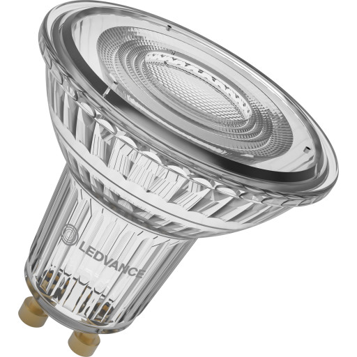 10 stk Ledvance GU10 spotpære 2700K 6,1W clear 10 stk Ledvance GU10 spotpære 2700K 6,1W clear