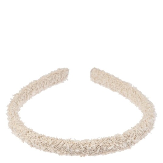 DARK Tweed Hair Band Thin Sand DARK Tweed Hair Band Thin Sand
