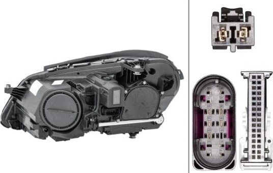 HELLA 1LX 011 066-641 Frontlykter