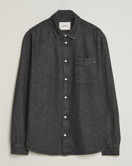 Les Deux Denim Shirt Black Wash
