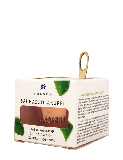 Emendo Sauna Salt Cup Brown One Size