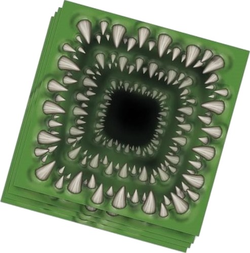 Monstrous Mouth Servietter Monstrous Mouth Servietter