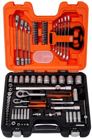 Bahco Pipenøkkelsett Tommer 1/4" Og 1/2" Firkant S910AF