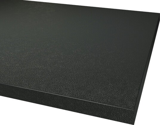 Benkeplate Fibo Laminat 1049 Lava Black