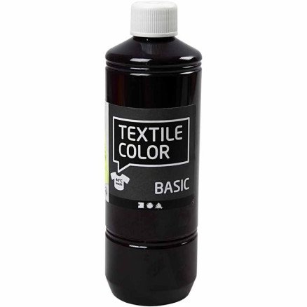 Diverse Tekstilfarge rødviolet 500 ml 1 fl