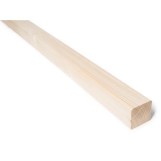 Bergene Holm Rekke justert ubehandlet gran/furu 48x48x4800 mm klasse 1
