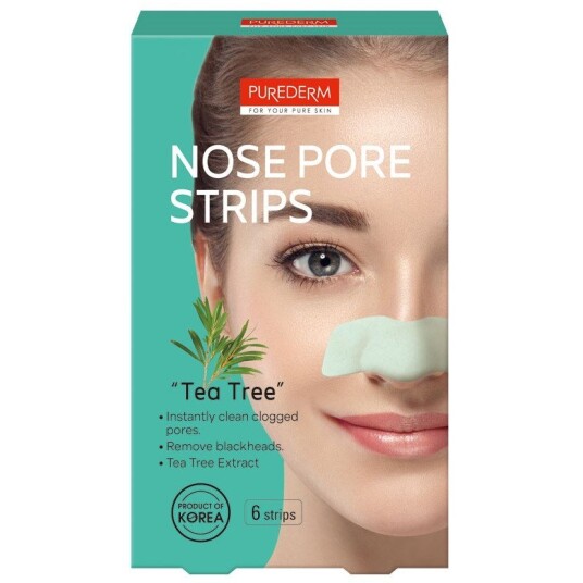 Purederm Nose Pore Strips "Tea Tree" Purederm Nose Pore Strips "Tea Tree"
