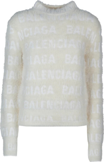 Balenciaga Dame Strikkevarer Beige S,