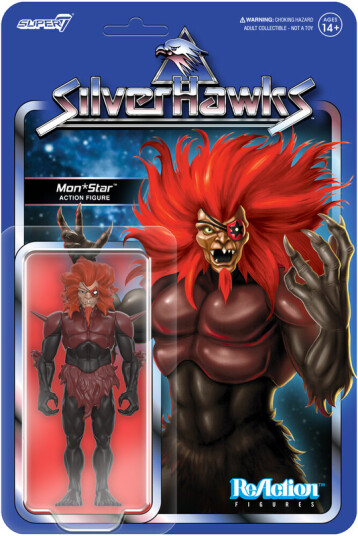 Silverhawks ReAction Figures Wv1 Mon*Star PreTransformation
