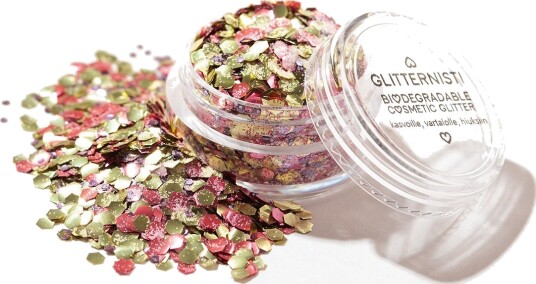 Glitternisti Cosmetic Glitter Pink Steel