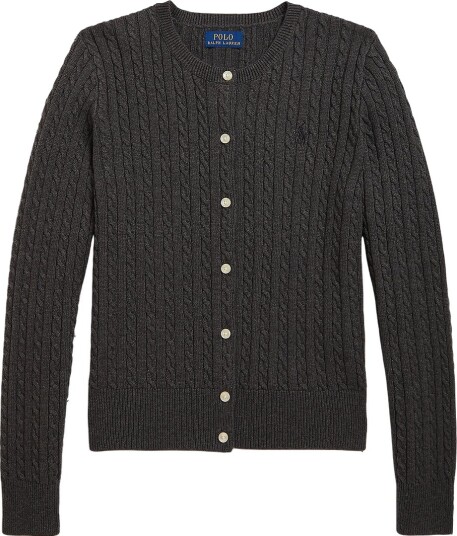 Polo Ralph Lauren Cardigan Strikk Winsor Heather Polo Ralph Lauren 7 år 122 Cardigan Grå