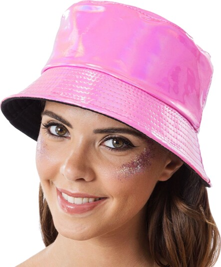 Chaks Solhatt Skimrende Rosa One size 13440-05