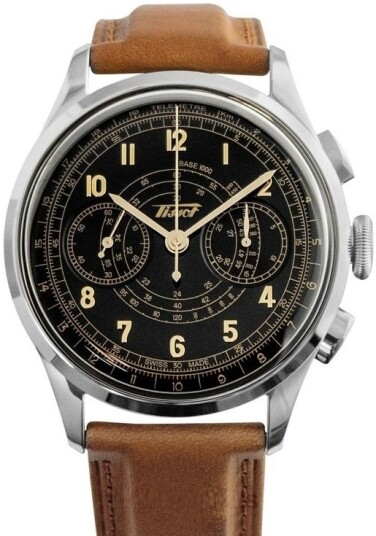 Tissot Herreklokke T142.462.16.052.00 Heritage Telemeter 1938