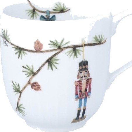 Kähler - Hammershøi Christmas krus 2026 33 cl hvit