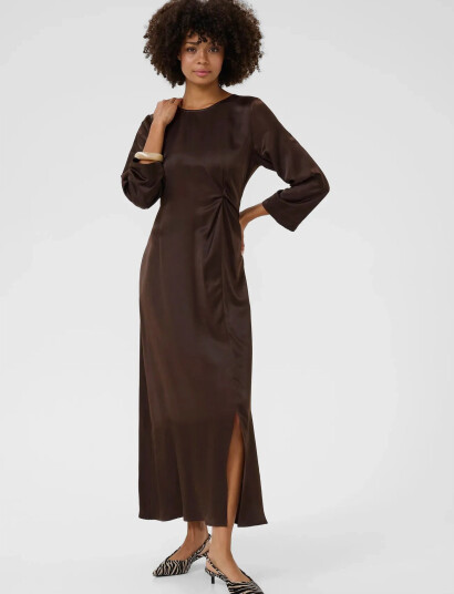 Culture Cumollie Dress   Brown   XS