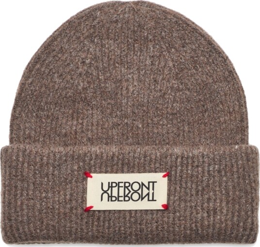 Upfront Unravel Classic Beanie Brown ONE SIZE Upfront Unravel Classic Beanie Brown ONE SIZE