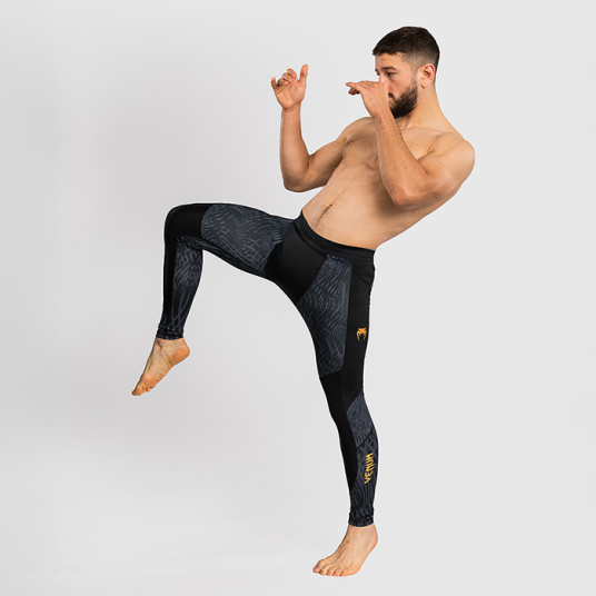 Venum X Chimaev Wild Borz Spats Treningstights Svart Grå Black/Grey Medium
