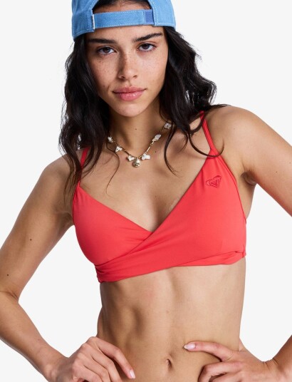 Roxy Sd Essentials Wrap Bra Coral XXL