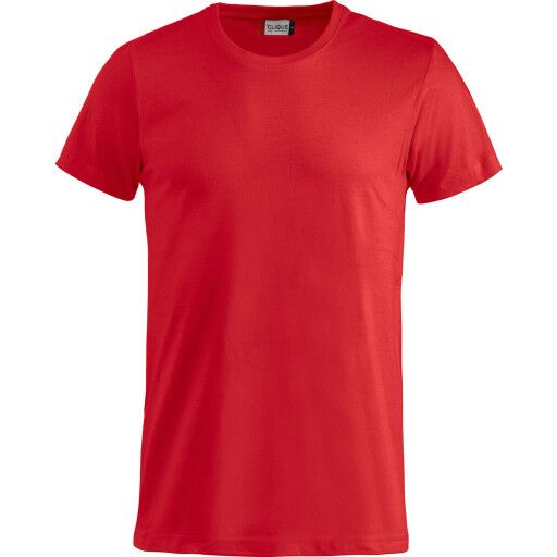 Basic T-Shirt Rød XL