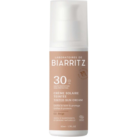 Laboratoires de Biarritz Alga Maris Organic Tinted Face Sunscreen SPF3