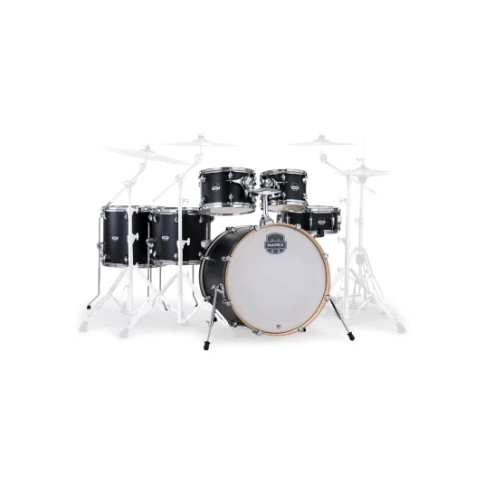Mapex MM628SFUKD Matte Black Trommesett Mapex MM628SFUKD Matte Black Trommesett