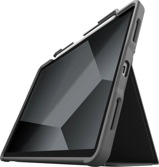 STM Dux Plus Folio deksel for 10,9" iPad Air Sort