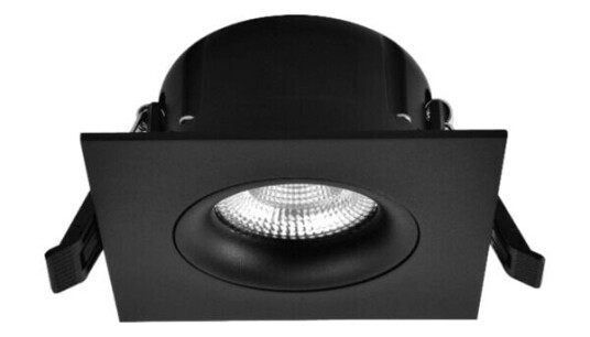 LEDPRO BY NORLUX TIGRUS 360 OVERFLATE FIRKANTET LAMPE SVART 6827-38-2