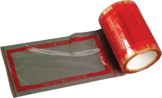 Pakkeseddel Tape C6 330/Rulle