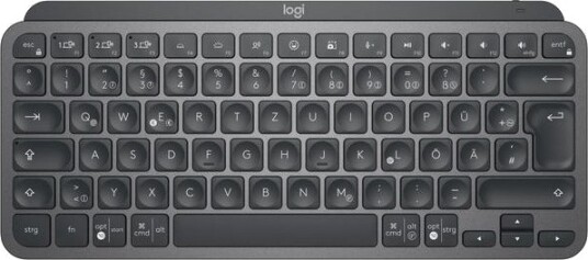 Logitech MX Keys Mini Tastatur Trådløs Tysk QWERTZ Grafitt med Bakbelysning