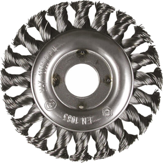Hikoki Hjulbørste Stål 115MM – Herdet Tråd Tøffe Slipejobber751301 1 Stykk