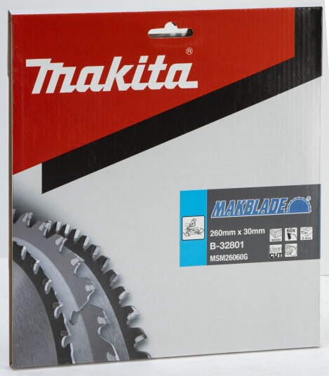 Makita Makblade Sagblad - 260mm 60T